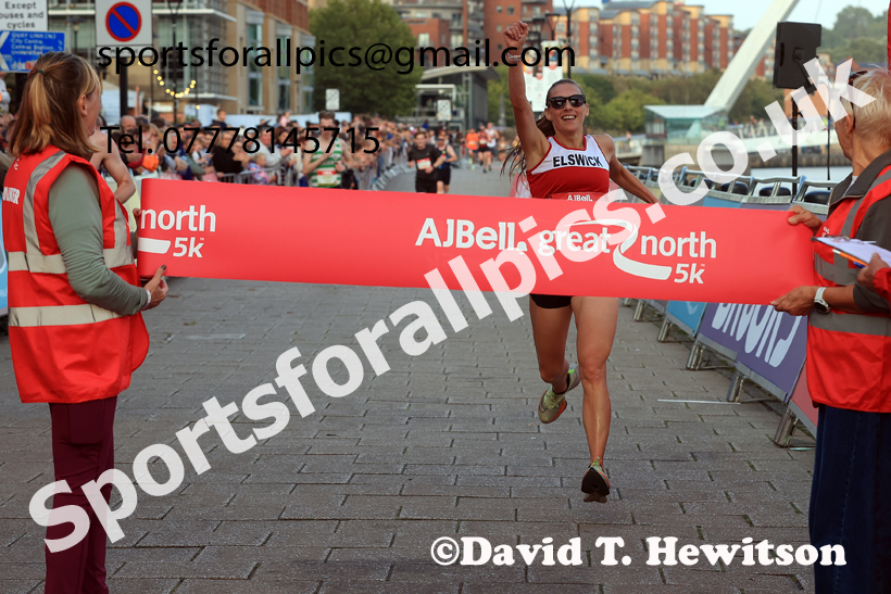 The 2026 AJ Bell Great North 5k, Newcastle Quayside. Photo: David T. Hewitson/Sports for All Pics